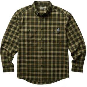 Wolverine Men's Glacier Midweight Flannel Long Sleeve Work Shirt Wolverine Men's Glacier Midweight Flannel Long Sleeve Work Shirt