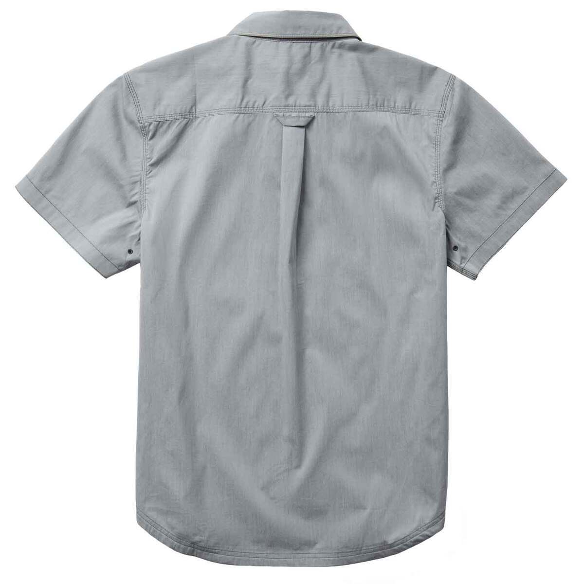 Wolverine Men's Greyson II Stretch Chambray Short Sleeve Work Shirt ...