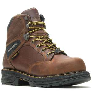 Wolverine Men's Hellcat Composite Toe Work Boots - Tobacco - Size 8
