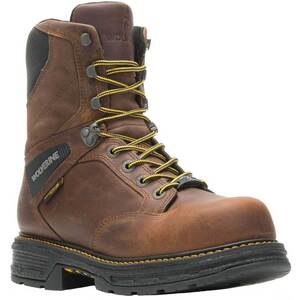 Wolverine Men's Hellcat Composite Toe Work Boots - Tobacco - Size 8