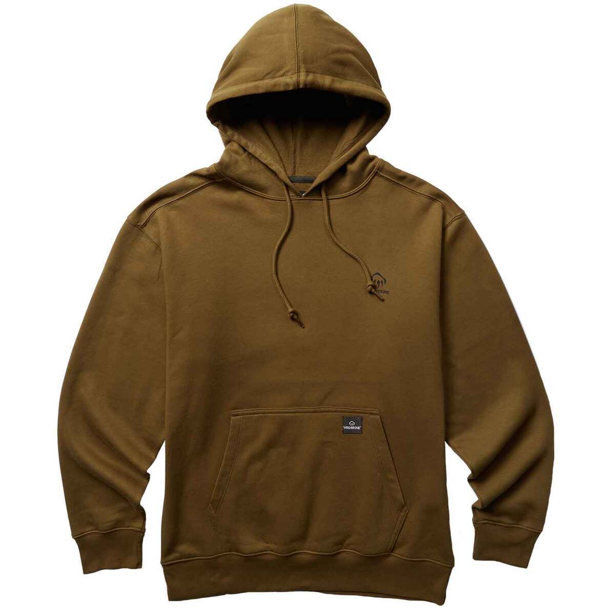 Wolverine Men's Logo Graphic Casual Hoodie Wolverine Men's Logo Graphic Casual Hoodie