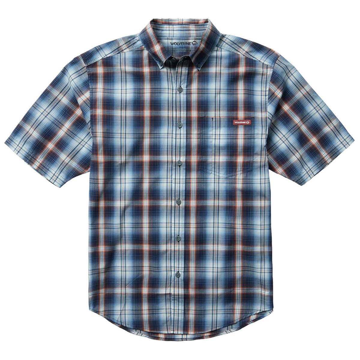 Wolverine Men's Mortar Short Sleeve Shirt Wolverine Men's Mortar Short Sleeve Shirt