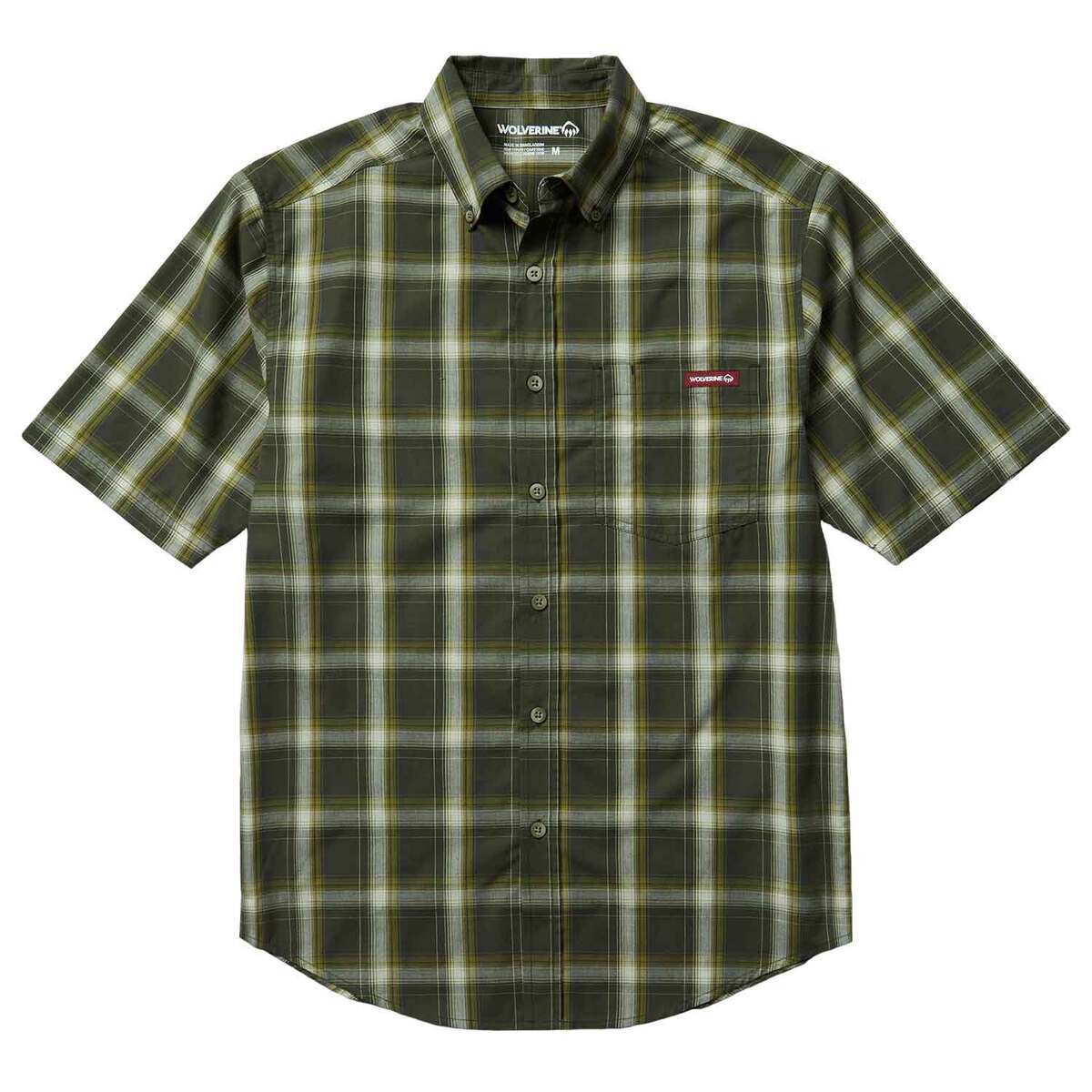 Wolverine Men's Mortar Short Sleeve Shirt Wolverine Men's Mortar Short Sleeve Shirt