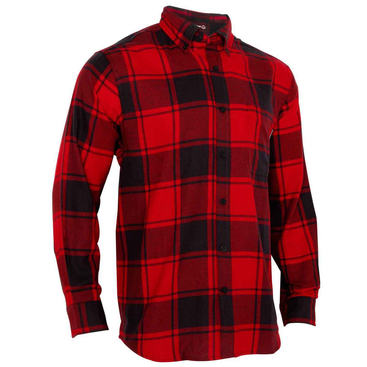 Wolverine Men's Pike Flannel Long Sleeve Shirt - Red - XXL - Red XXL ...