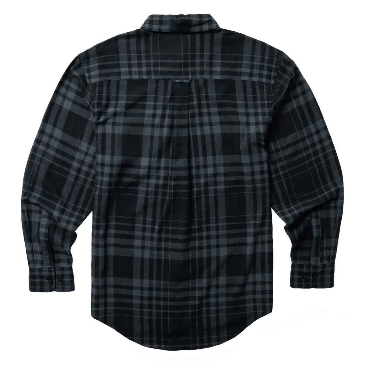 Wolverine Men's Pike Flannel Long Sleeve Work Shirt Wolverine Men's Pike Flannel Long Sleeve Work Shirt