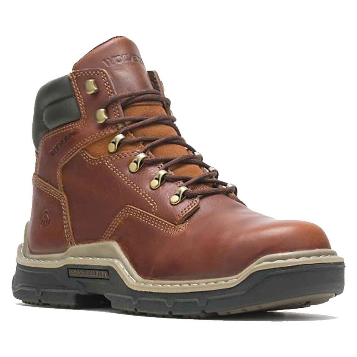 Wolverine Men's Raider Durashocks Carbon Toe Lace Up Boots Wolverine Men's Raider Durashocks Carbon Toe Lace Up Boots