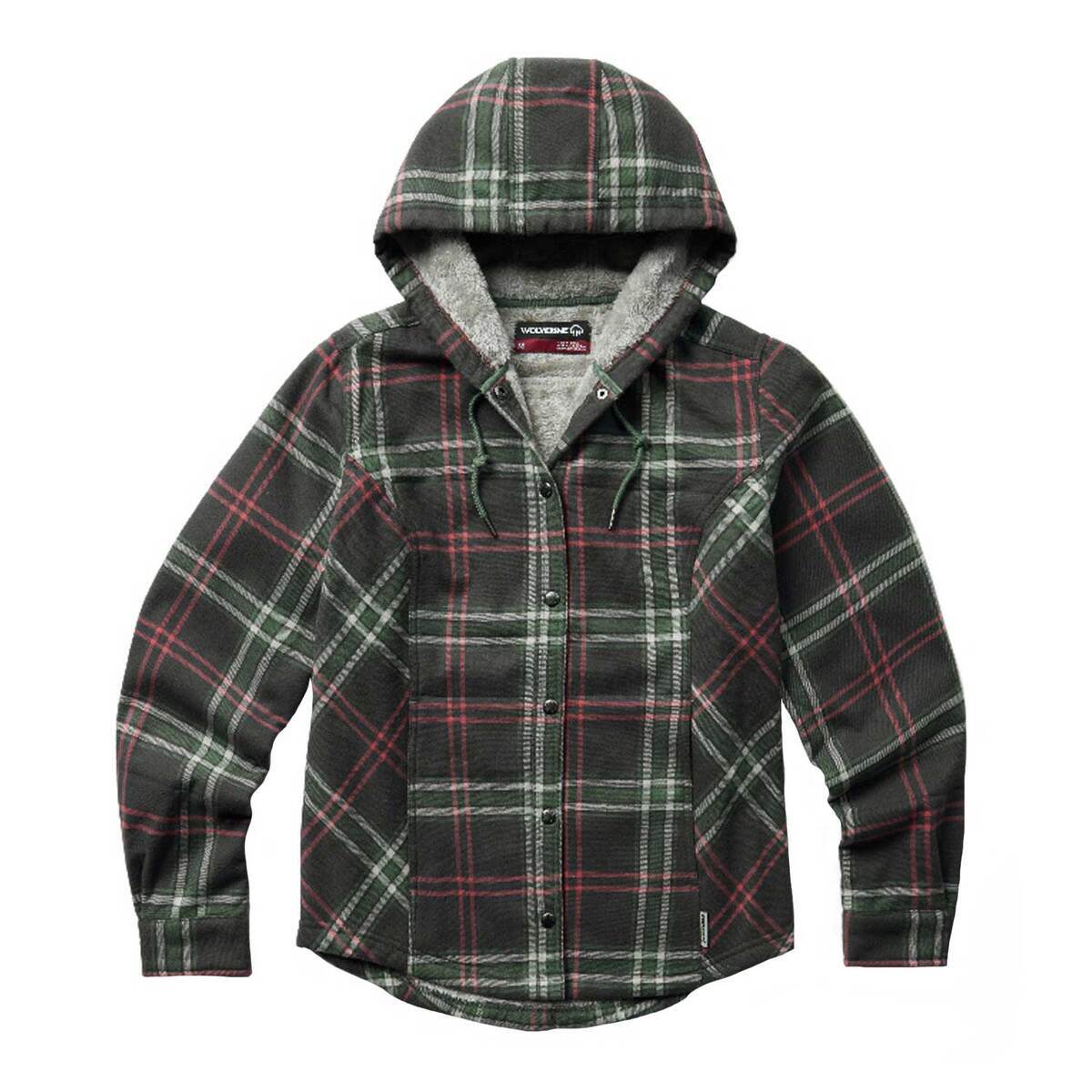 Wolverine Women's Cheyenne Bonded Sherpa Shirt Jacket Wolverine Women's Cheyenne Bonded Sherpa Shirt Jacket