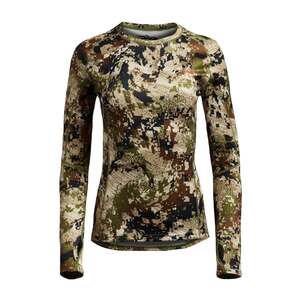 Women's Sitka Core Midweight Crew Long Sleeve Shirt - Optifade Subalpine Women's Sitka Core Midweight Crew Long Sleeve Shirt - Optifade Subalpine