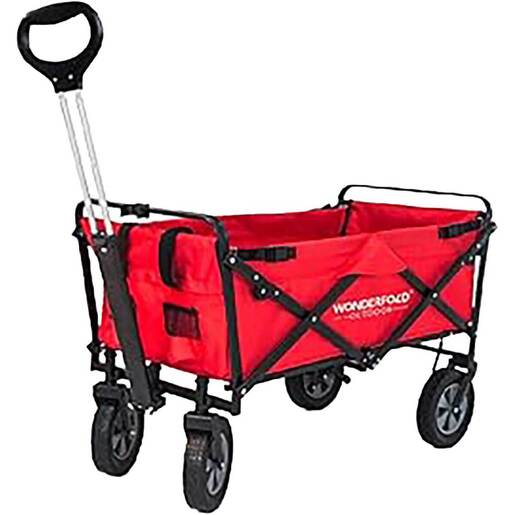 WonderFold S1 Folding Utility Cart - Red