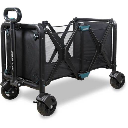 Wonderfold S5 Convertible Utility Wagon - Black