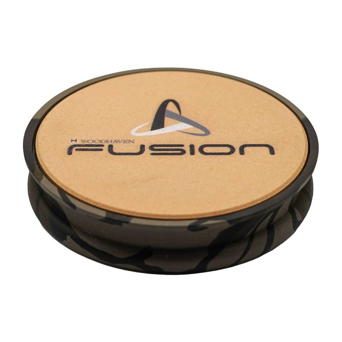 Woodhaven Calls Fusion Ceramic Turkey Pot Call - Camo Woodhaven Calls Fusion Ceramic Turkey Pot Call - Camo