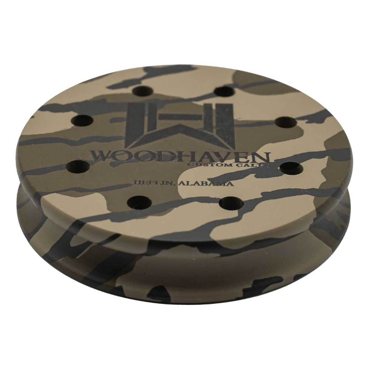 Woodhaven Calls Fusion Ceramic Turkey Pot Call - Camo Woodhaven Calls Fusion Ceramic Turkey Pot Call - Camo