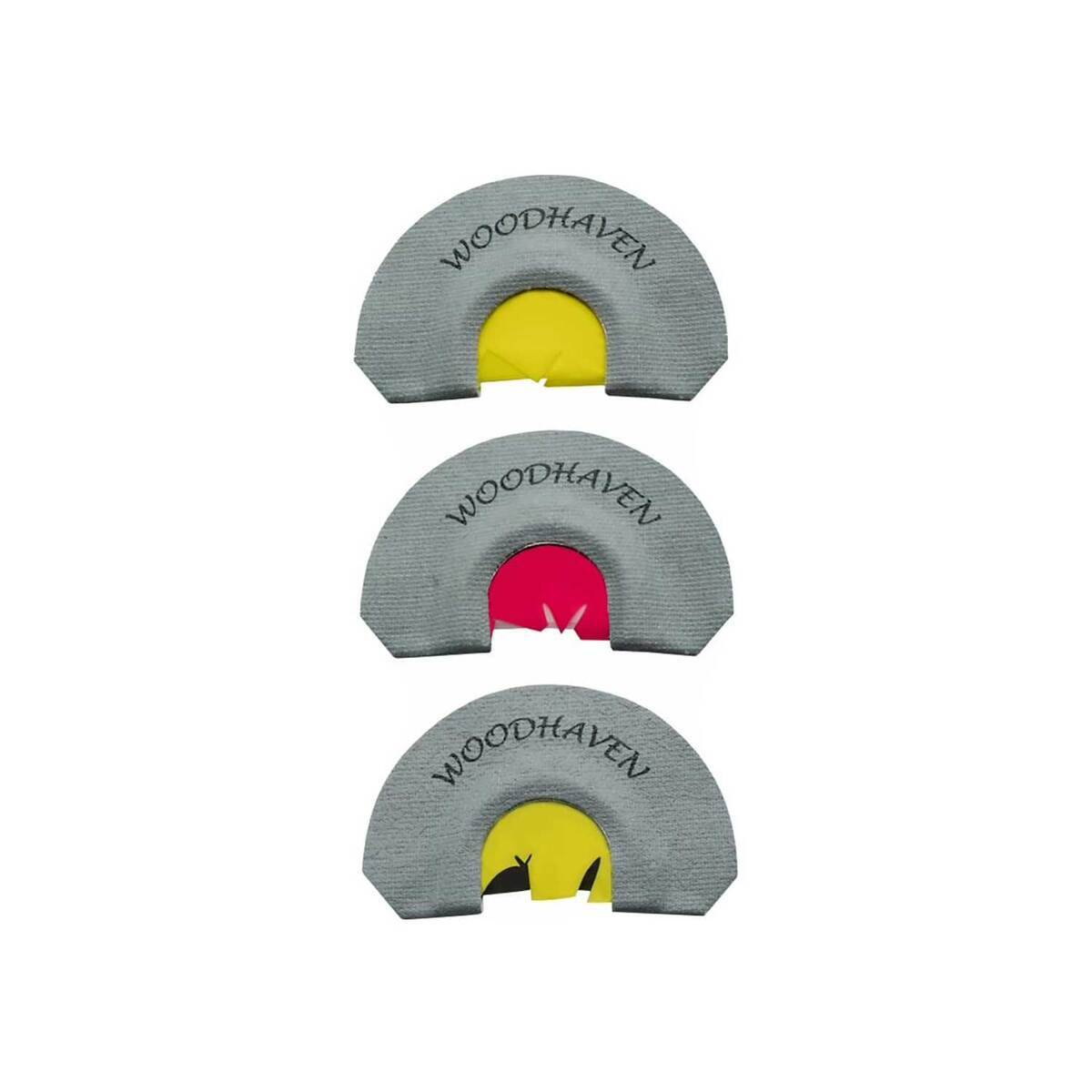 Woodhaven Calls Premier Turkey Diaphragm Call - 3 Pack - Gray Woodhaven Calls Premier Turkey Diaphragm Call - 3 Pack - Gray