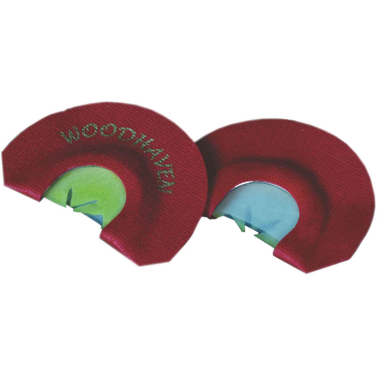 Woodhaven Calls Raspy Red Reactor Diaphragm Turkey Call - Red/Green/Blue Woodhaven Calls Raspy Red Reactor Diaphragm Turkey Call - Red/Green/Blue