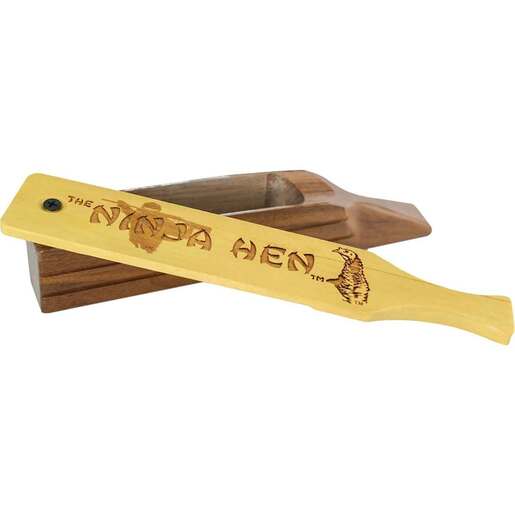 Woodhaven Calls The Ninja Hen Box Turkey Call – Brown