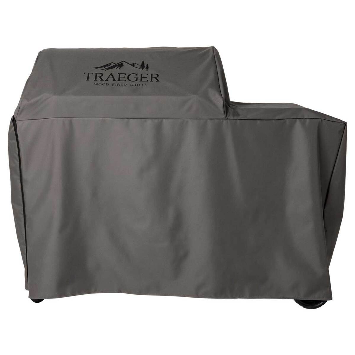 Traeger Woodridge Pro/Elite Full-Length Grill Cover - Gray - Gray Traeger Woodridge Pro/Elite Full-Length Grill Cover - Gray - Gray