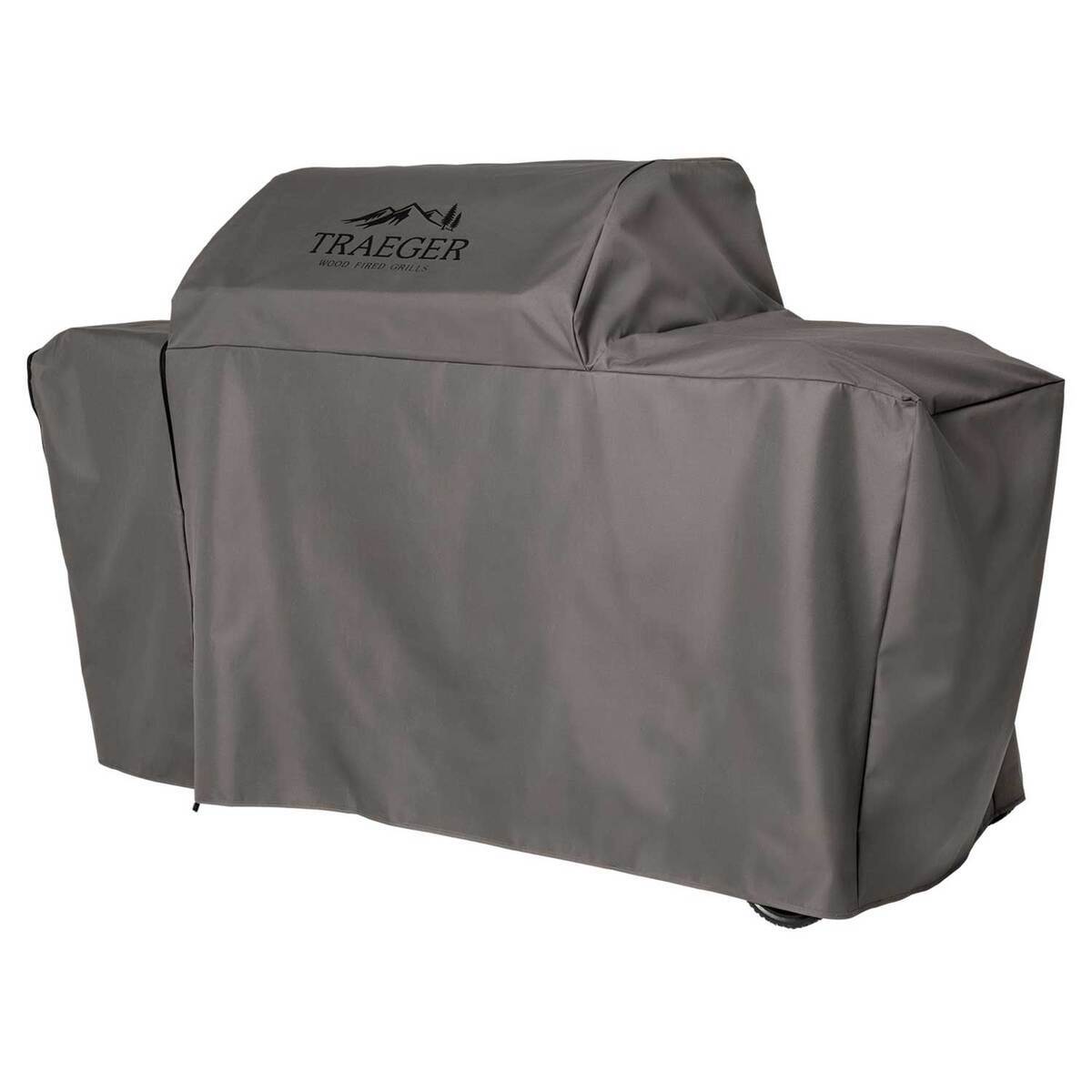 Traeger Woodridge Pro/Elite Full-Length Grill Cover - Gray - Gray Traeger Woodridge Pro/Elite Full-Length Grill Cover - Gray - Gray