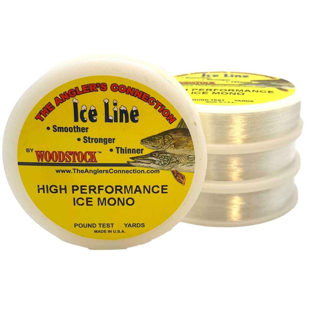 Woodstock Line Co High Performance Ice Mono Ice Fishing Line ...