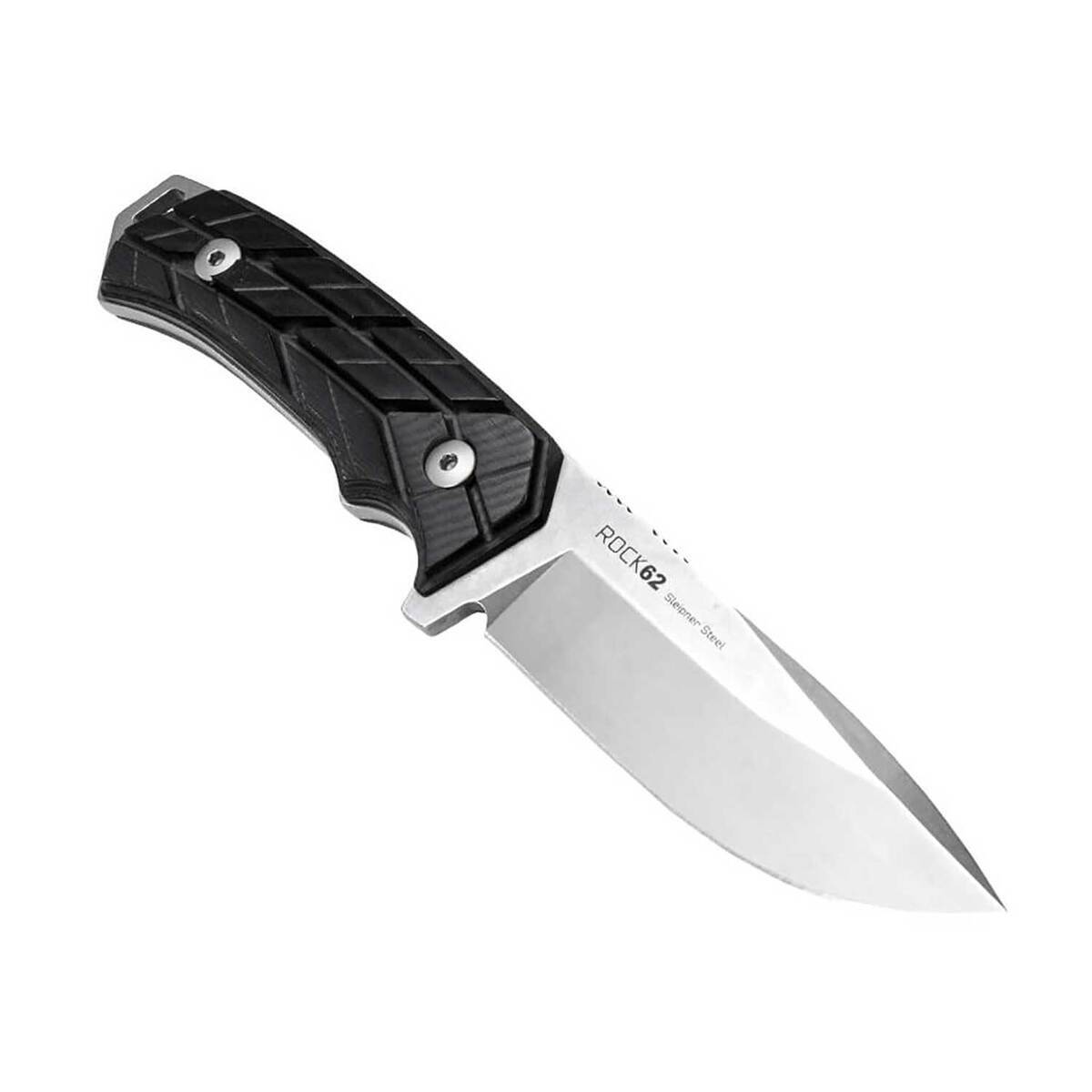 WOOX Rock X-Grip 4.25 inch Fixed Blade - Black WOOX Rock X-Grip 4.25 inch Fixed Blade - Black