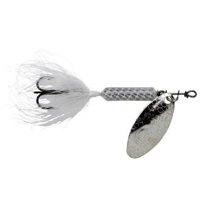 Worden's Joe Thomas Pro Series Rooster Tail In Line Spinner - White, 3/4oz