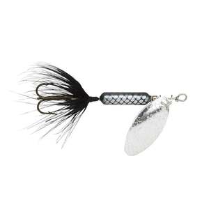 Wordens Rooster Tail Inline Spinner – Black, 1/32oz, 1-5/8in