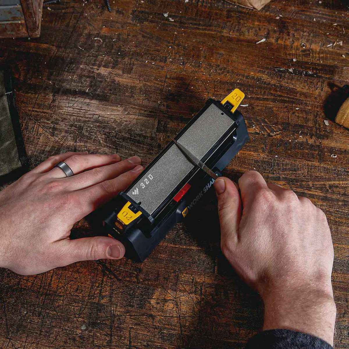 Work Sharp Benchtop Benchstone Knife Sharpener Work Sharp Benchtop Benchstone Knife Sharpener
