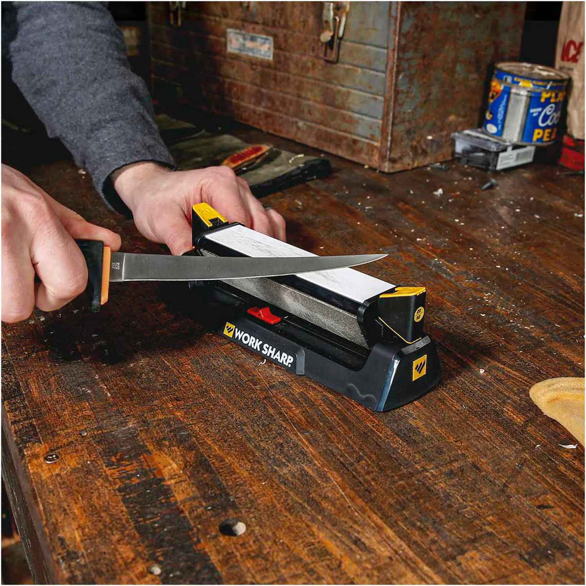 Work Sharp Benchtop Benchstone Knife Sharpener Work Sharp Benchtop Benchstone Knife Sharpener