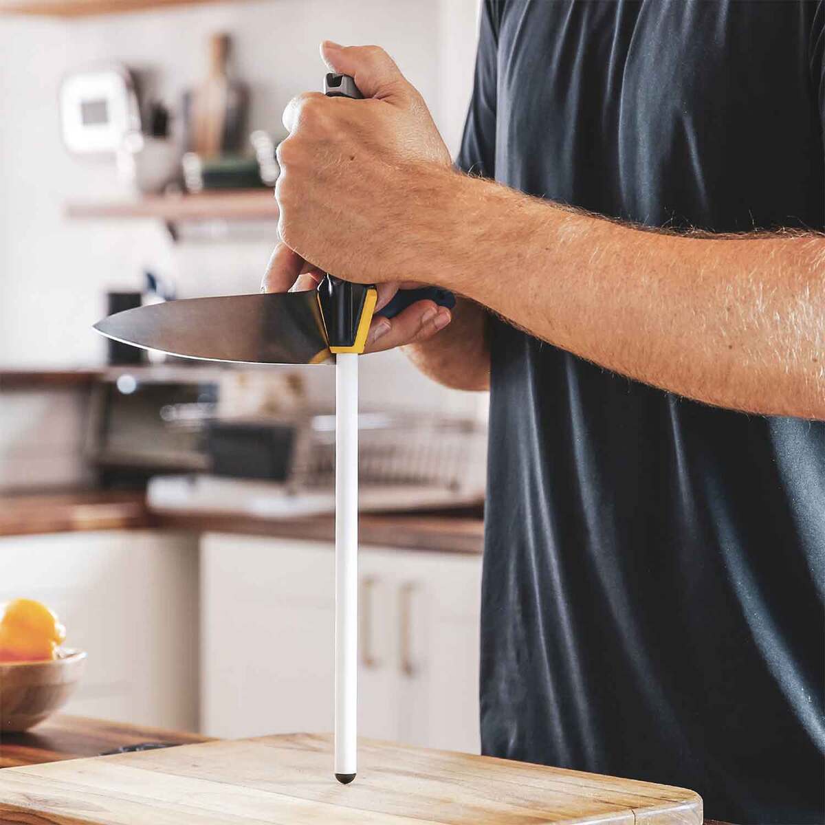 Work Sharp Ceramic Kitchen Honing Rod - Black Work Sharp Ceramic Kitchen Honing Rod - Black