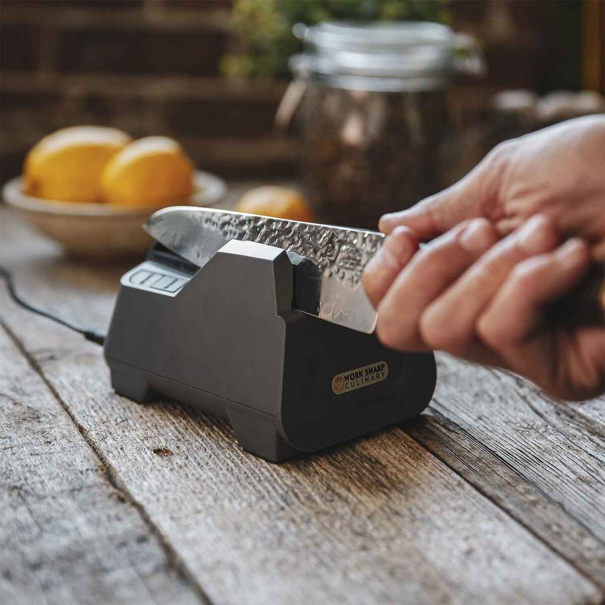 Work Sharp E2 Kitchen Knife Sharpener - Grey Work Sharp E2 Kitchen Knife Sharpener - Grey