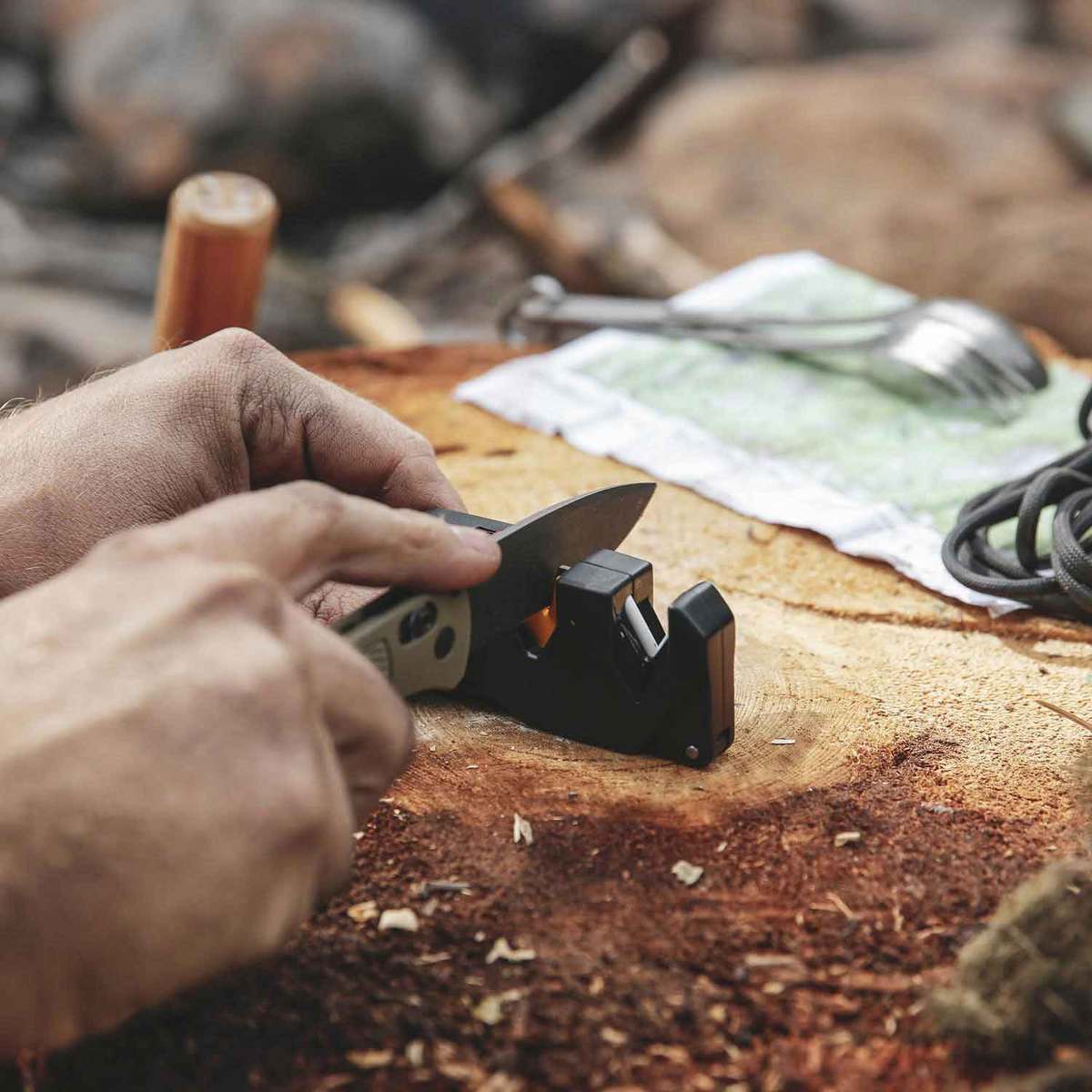 Work Sharp EDC Pivot Plus Knife Sharpener - Black Work Sharp EDC Pivot Plus Knife Sharpener - Black
