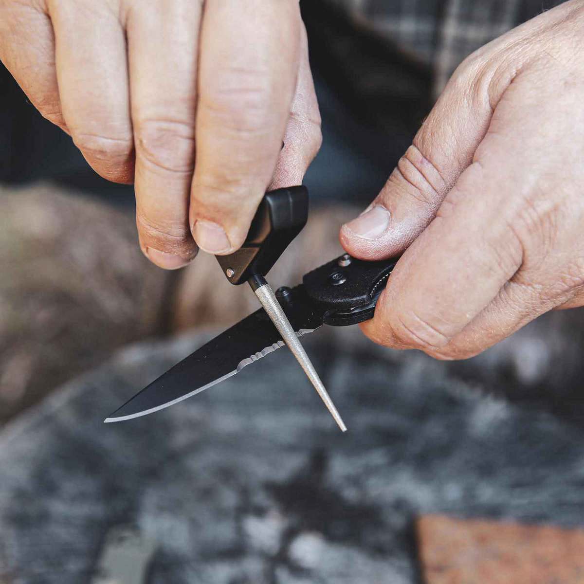 Work Sharp EDC Pivot Plus Knife Sharpener - Black Work Sharp EDC Pivot Plus Knife Sharpener - Black