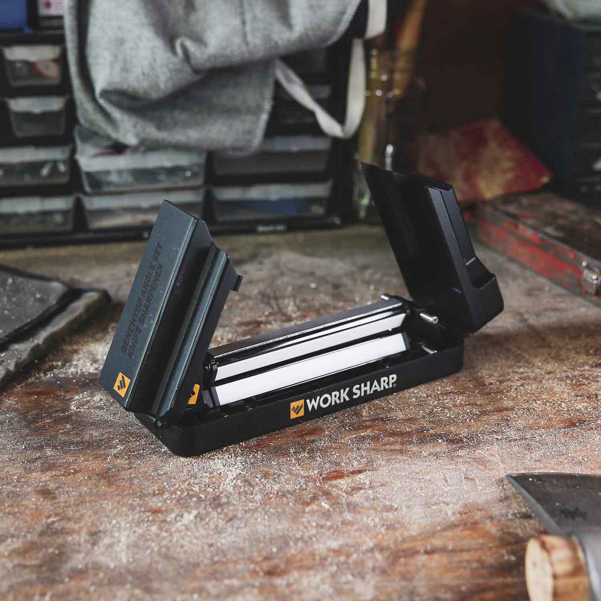 Work Sharp Ken Onion Benchtop Angle Set Knife Sharpener Work Sharp Ken Onion Benchtop Angle Set Knife Sharpener
