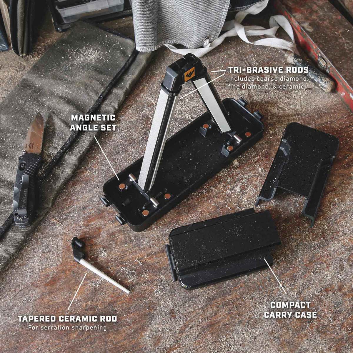 Work Sharp Ken Onion Benchtop Angle Set Knife Sharpener Work Sharp Ken Onion Benchtop Angle Set Knife Sharpener