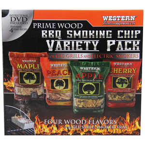 WW Wood Prime Wood BBQ Smoking Chip Variety Pack