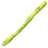 Wyandotte Catchmore Soft Worm – Hot Chartreuse Glitter, 4in - Hot Chartreuse Glitter