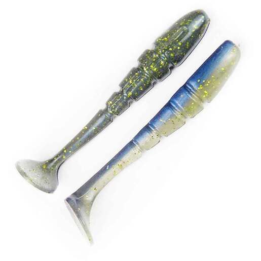 X Zone Lures 3.5in Swammer Soft Swimbait - 8 Pack - 210 - X Zone Lures