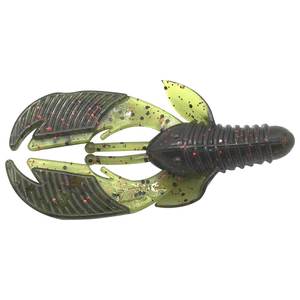 Xcite Baits Raptor Tail Chunk Soft Craw Bait - Watermelon Red, 3in
