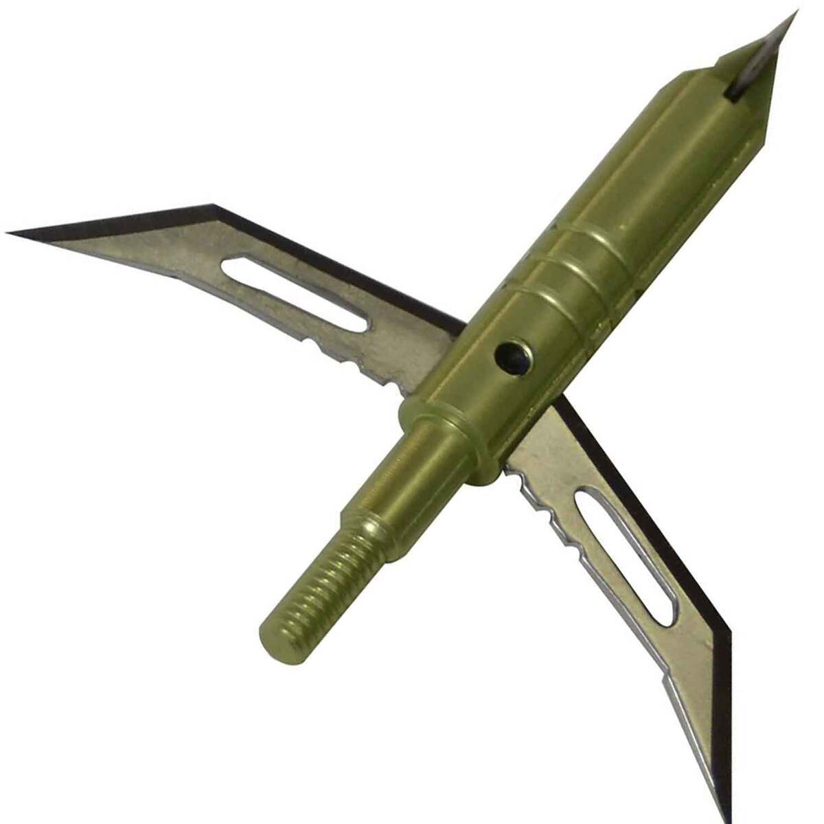 Xecutioner Green 100gr Expandable Broadheads - 4pk Xecutioner Green 100gr Expandable Broadheads - 4pk