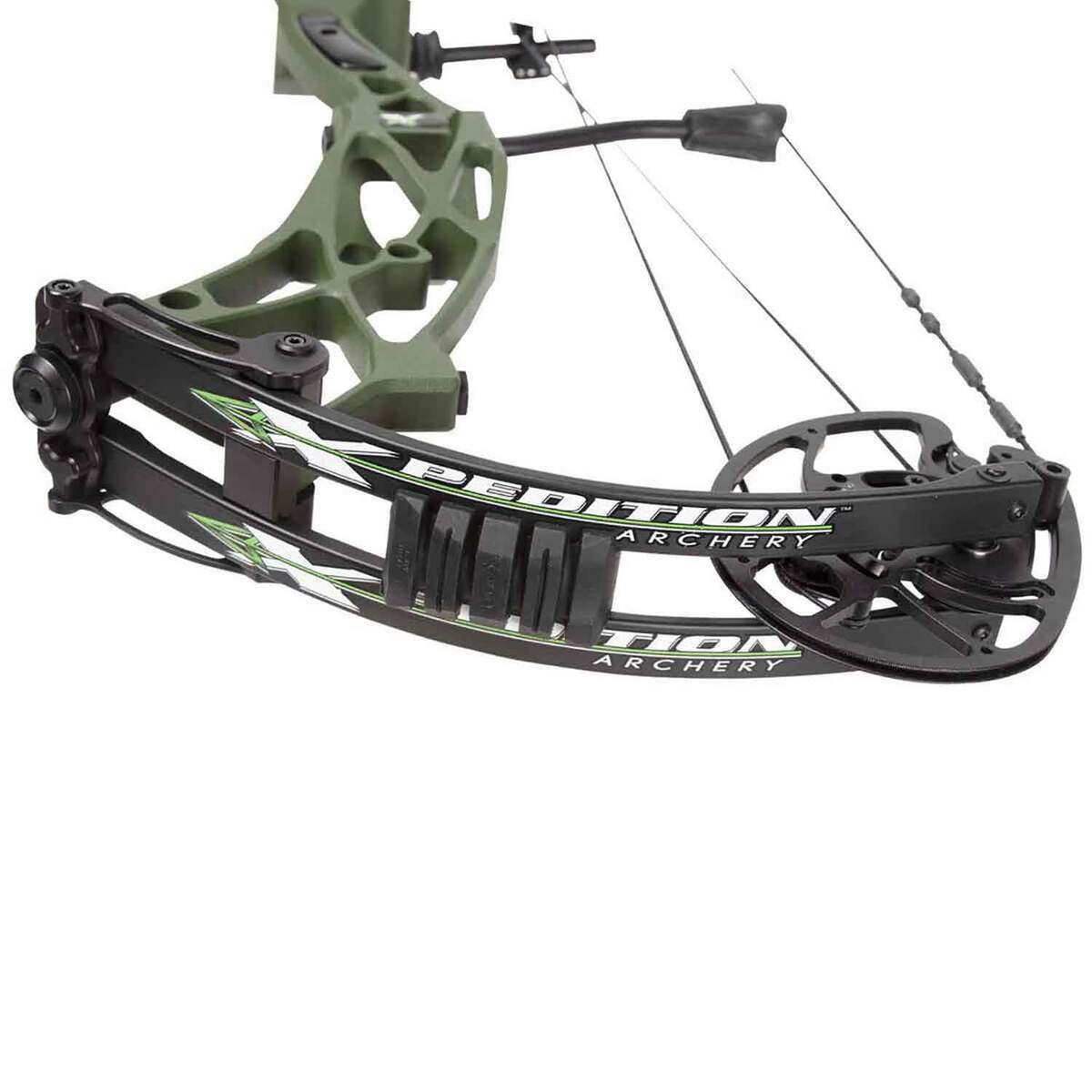 Xpedition Archery DLX 70lbs Right OPS Green Compound - OPS Green Xpedition Archery DLX 70lbs Right OPS Green Compound - OPS Green