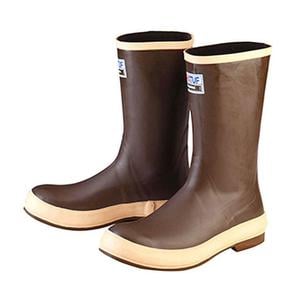 Xtratuf Men's Legacy Soft Toe 12in Rubber Boots - Brown - Size 8
