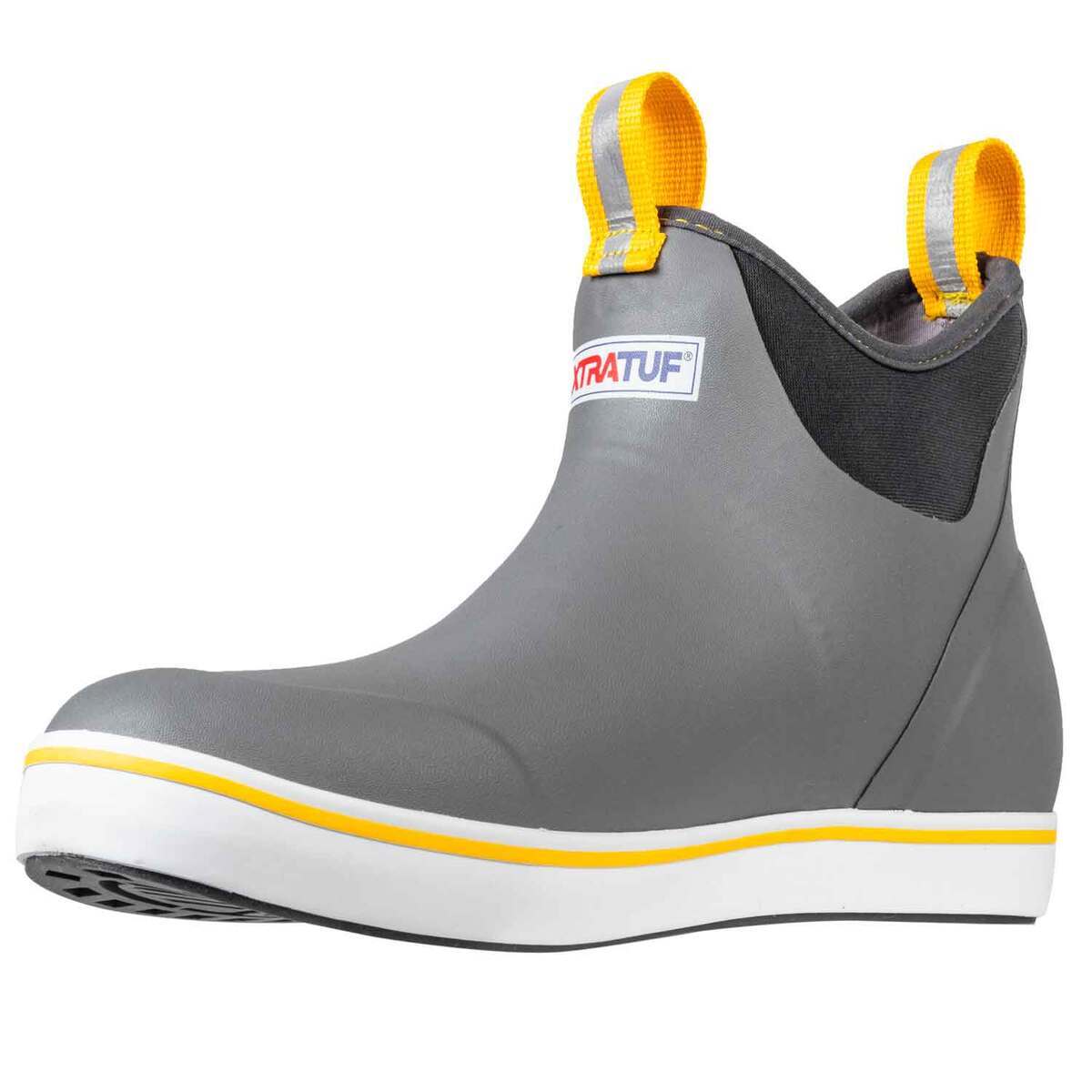 Xtratuf Men's Ankle Deck Pull On Boots - Grey - 13 - Grey 13 Xtratuf Men's Ankle Deck Pull On Boots - Grey - 13 - Grey 13