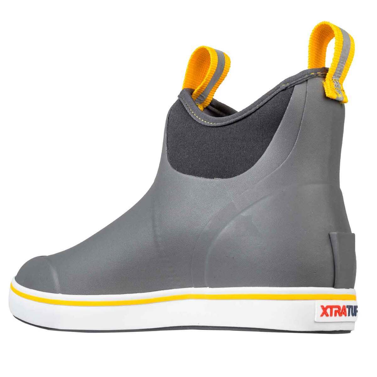 Xtratuf Men's Ankle Deck Pull On Boots - Grey - 13 - Grey 13 Xtratuf Men's Ankle Deck Pull On Boots - Grey - 13 - Grey 13