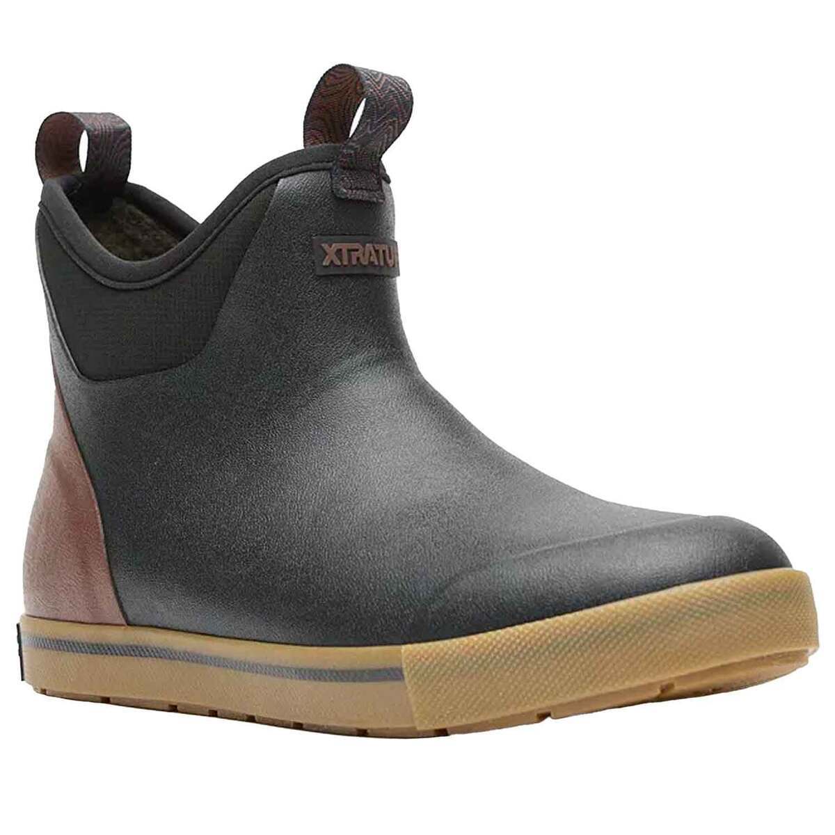 Xtratuf Men's Camp Fleece Lined 6in Waterproof Ankle Deck Boots