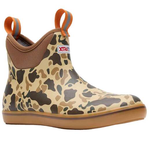 Xtratuf Women's Ankle Deck 6in Pull On Boots - Duck Camo 11