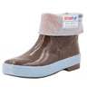 XTRATUF Youth Salmon Sisters Legacy Rubber Deck Boots - Chocolate/Jellyfish - Size 12 - Chocolate/Jellyfish 12