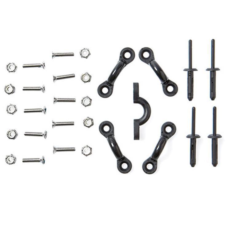Yak Gear 5 Piece Pad Eye Kit - Black Yak Gear 5 Piece Pad Eye Kit - Black