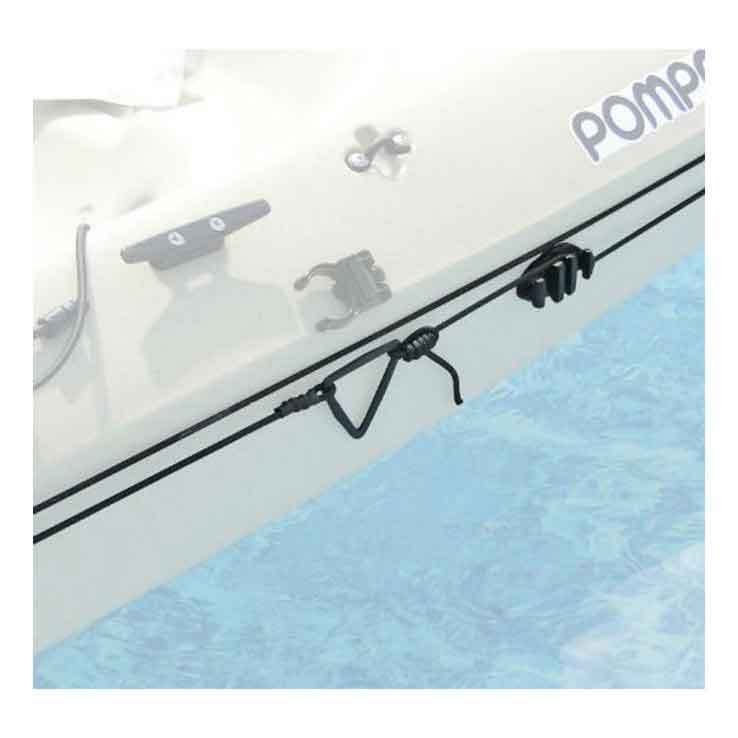 Yak Gear Deluxe Anchor Trolley with Pulleys - Black Yak Gear Deluxe Anchor Trolley with Pulleys - Black