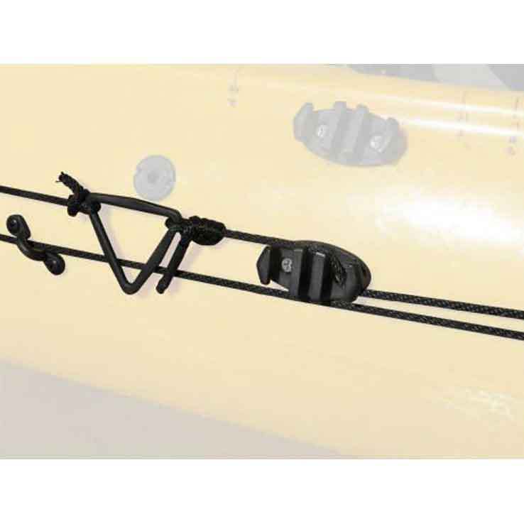 Yak Gear Deluxe Anchor Trolley with Pulleys - Black Yak Gear Deluxe Anchor Trolley with Pulleys - Black