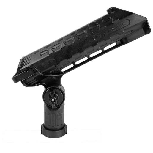 YakAttack AR Tube with Track Mounted LockNLoad Rod Holder - Black 8in x 8in x 3in - Yakattack