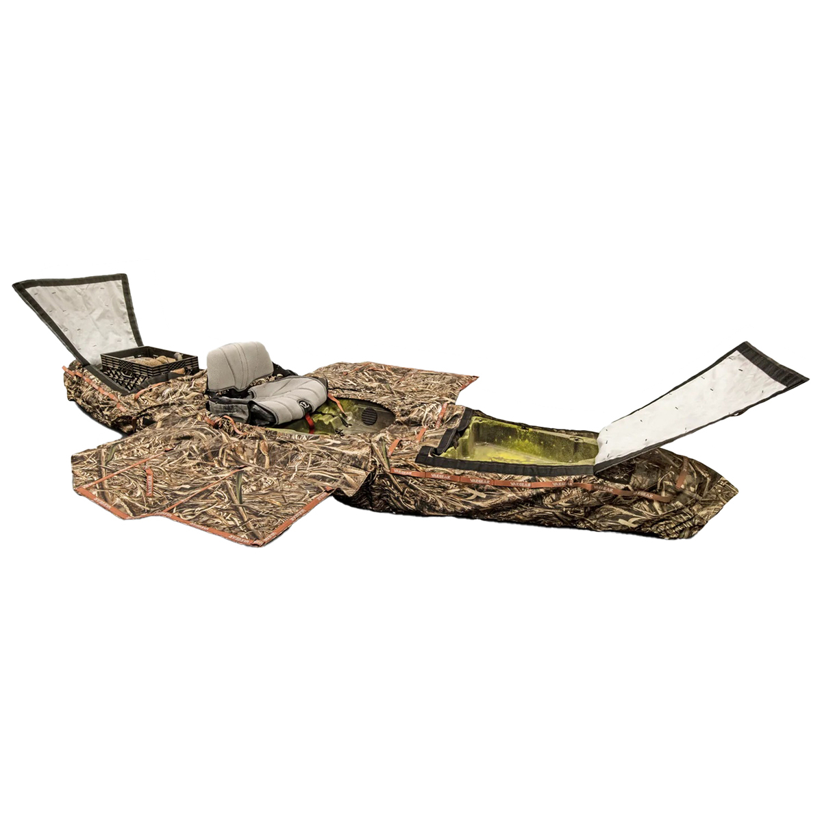 YakGear Ambush Camo Kayak Cover and Hunting Blind - Camo YakGear Ambush Camo Kayak Cover and Hunting Blind - Camo